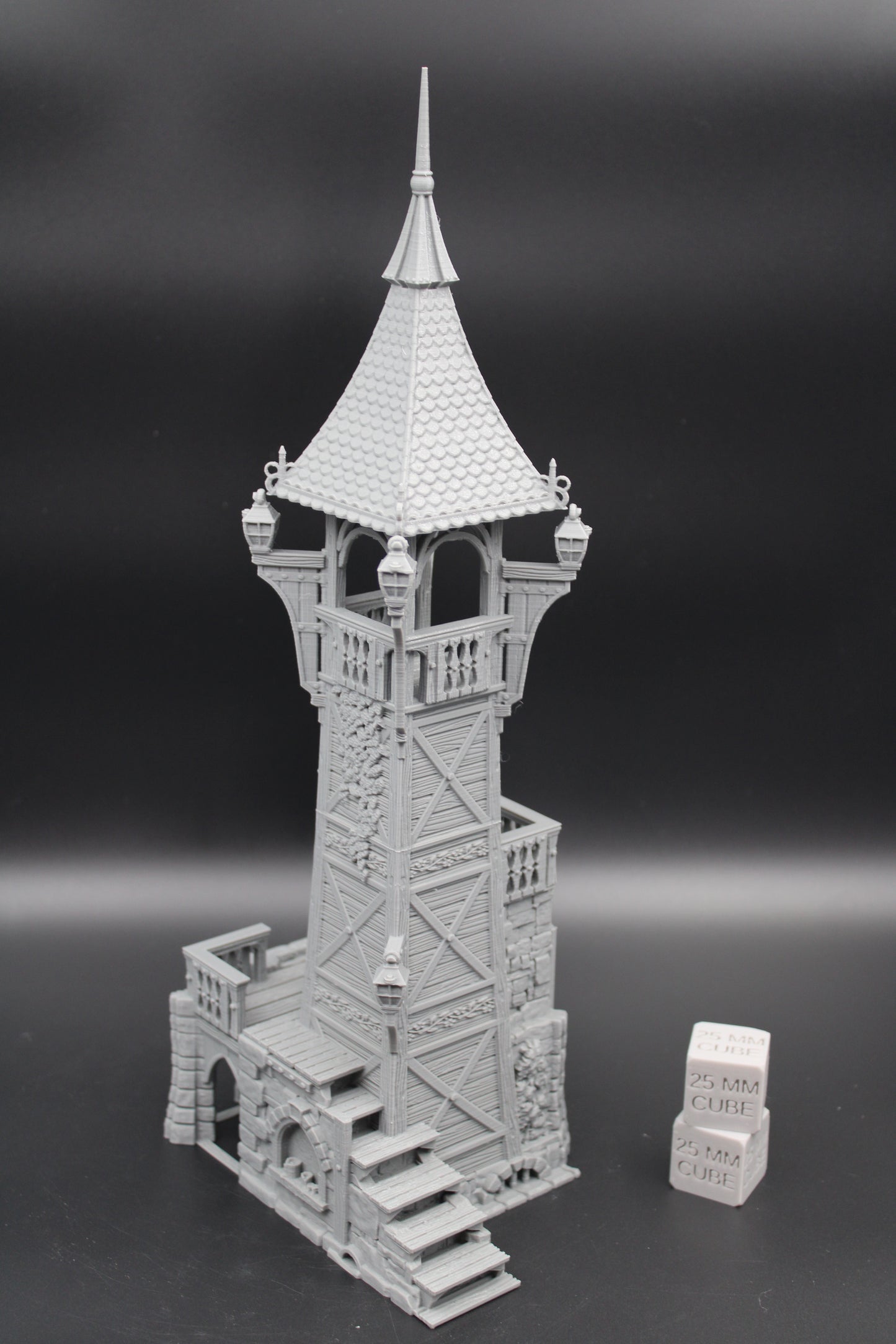 Tabletop Terrain Fantasy Watchtower Lookout Dnd RPG wargame skirmish 28mm