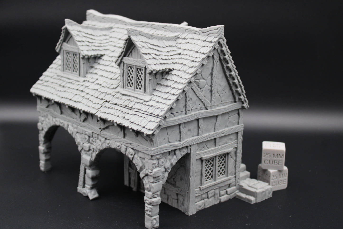 Tabletop Terrain Merchant Shop Shopkeeper House Dnd RPG wargame skirmish 28mm