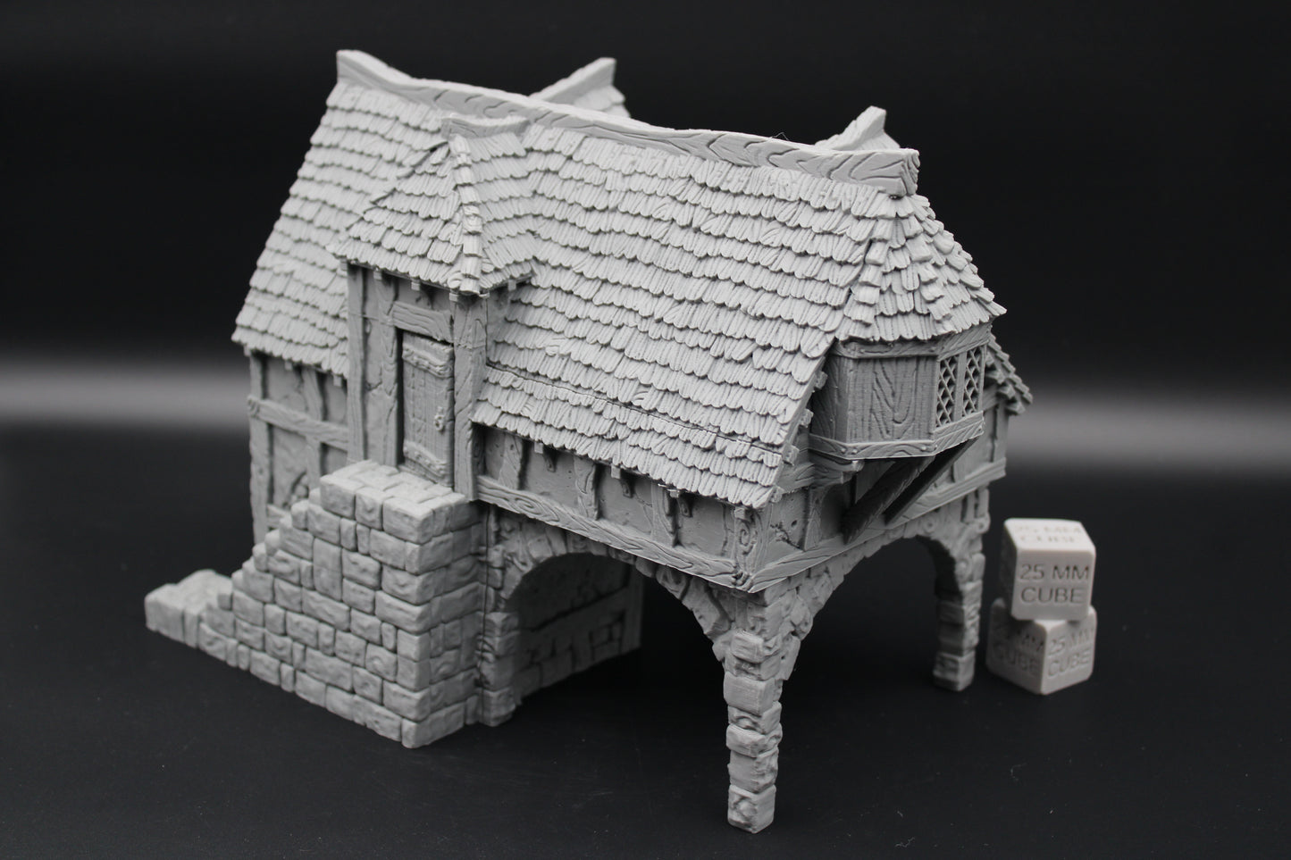 Tabletop Terrain Merchant Shop Shopkeeper House Dnd RPG wargame skirmish 28mm