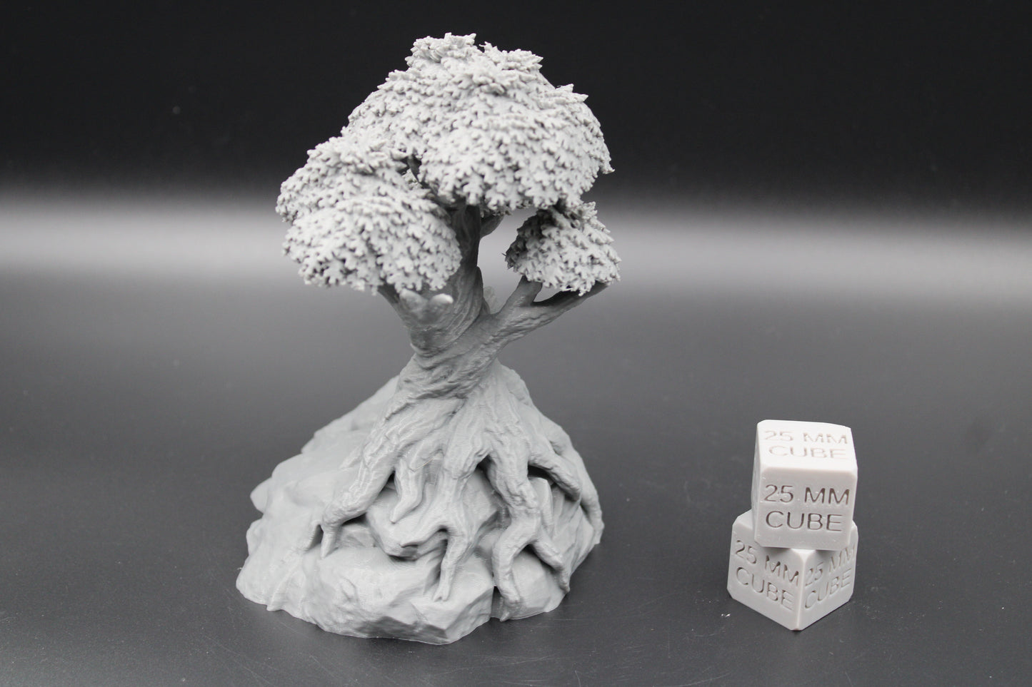 Tabletop Terrain Rock Stone Base Tree Gnarled Dnd RPG wargame skirmish 28mm