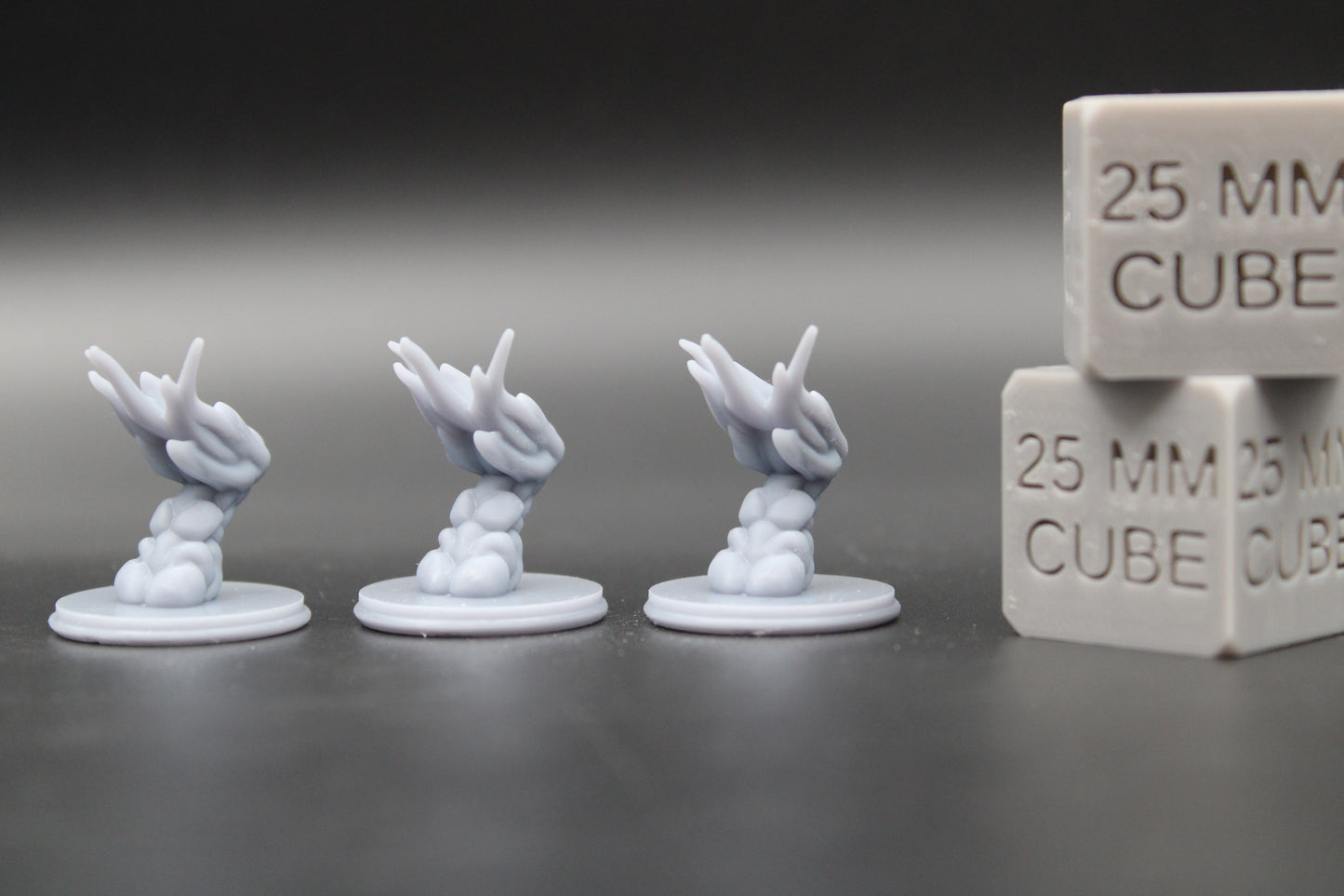 Will O Wisp Elemental Fireball Bolt Set 28mm 32mm Miniature Dnd RPG Skirmish