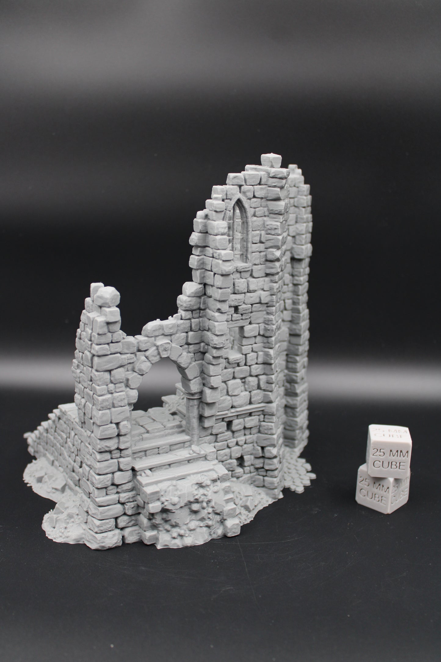Tabletop Terrain Fantasy Tower Castle Ruin Dnd RPG Wargame Skirmish 28mm A