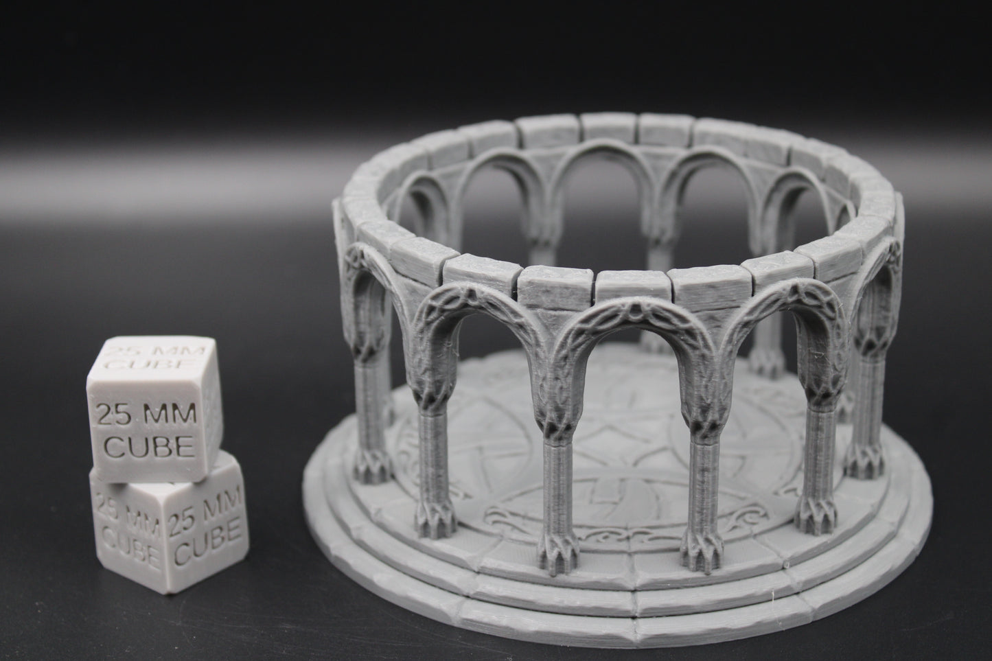 Tabletop Terrain Celestial Temple Elven Dnd RPG wargame skirmish 28mm