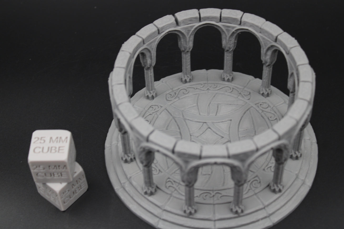 Tabletop Terrain Celestial Temple Elven Dnd RPG wargame skirmish 28mm