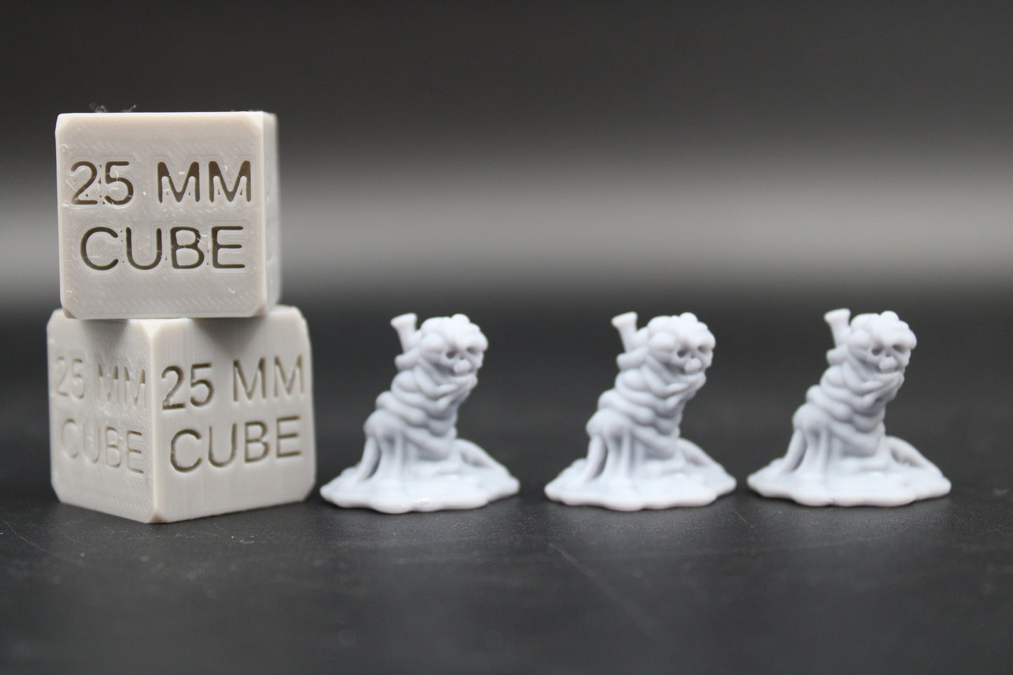 Necrotic Gooey Slime Ooze Gelatinous Undead x3 32mm Miniature Dnd Skirmish