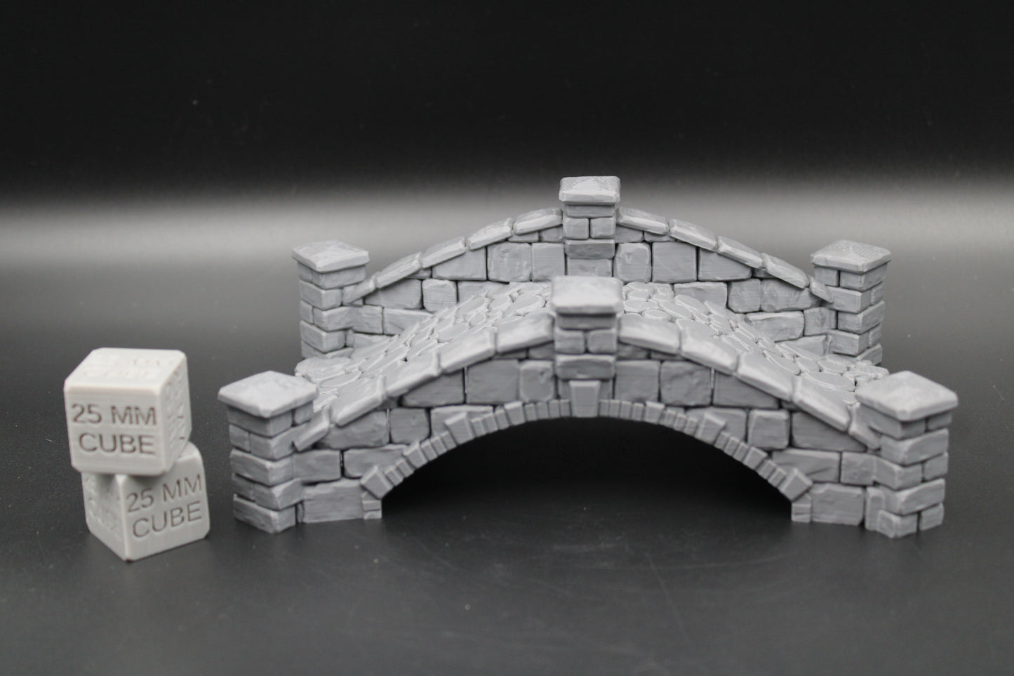 Tabletop Terrain Fantasy Wide Bridge Dnd RPG Wargame Skirmish 28mm