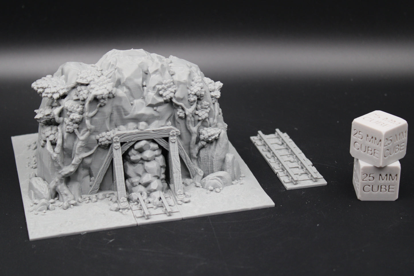 Tabletop Terrain Fantasy Mine Entrance Dnd RPG wargame skirmish 28-32mm