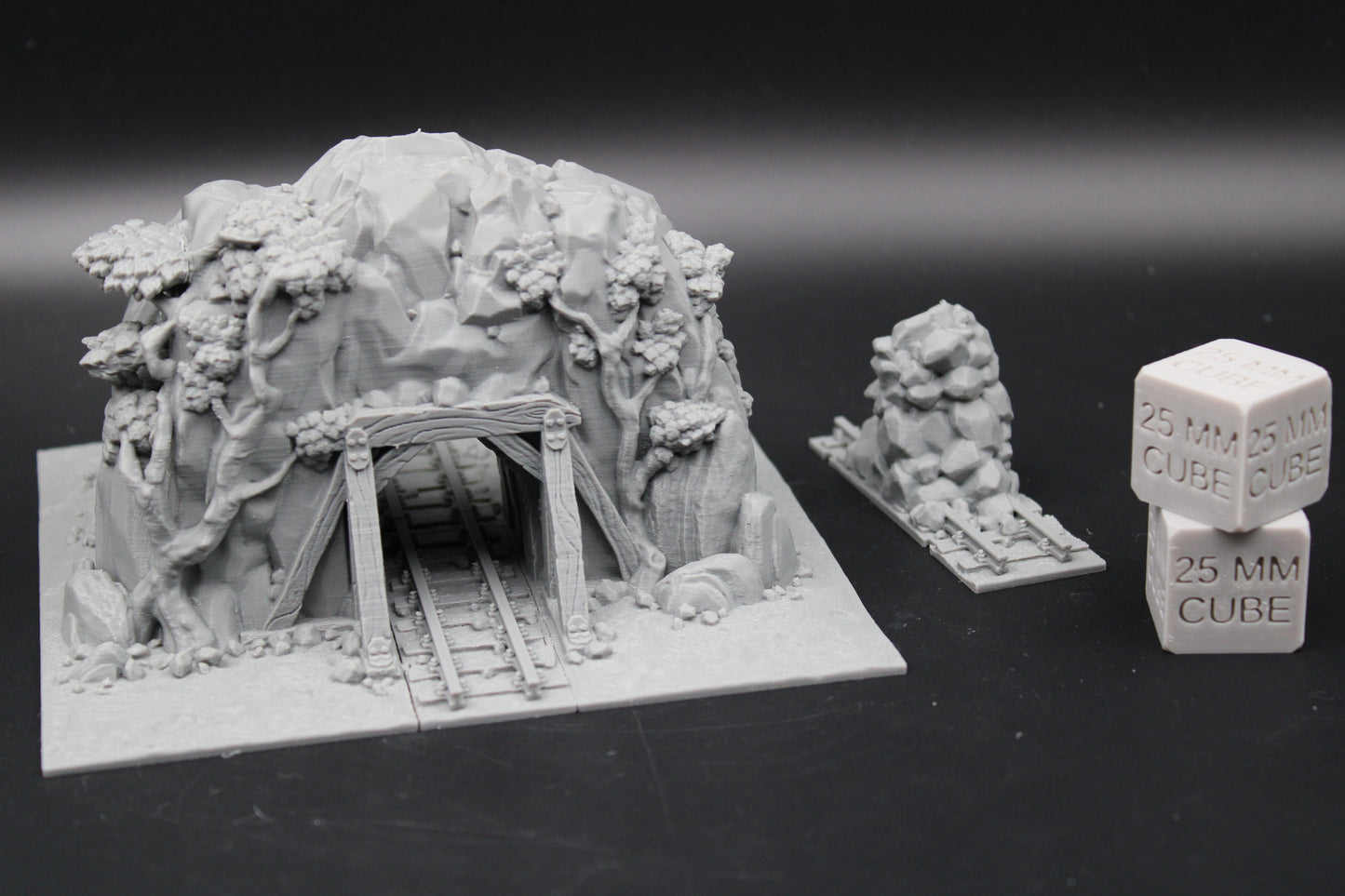 Tabletop Terrain Fantasy Mine Entrance Dnd RPG wargame skirmish 28-32mm