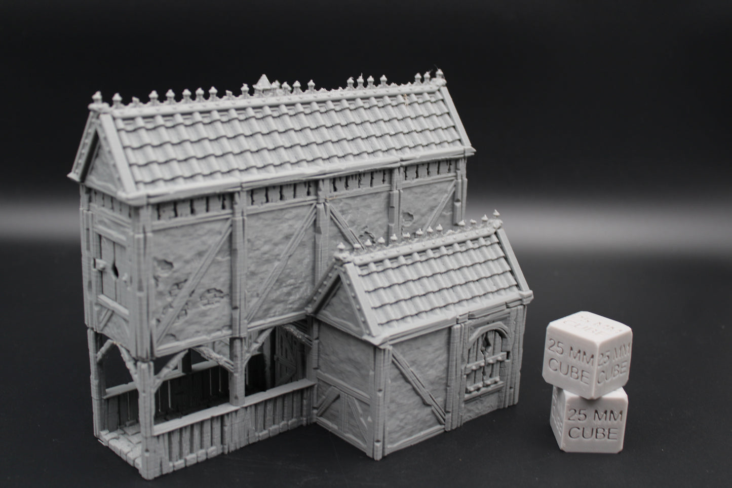 Tabletop Terrain Plaster Cob House 6of19 Town City Dnd RPG wargame skirmish 32mm