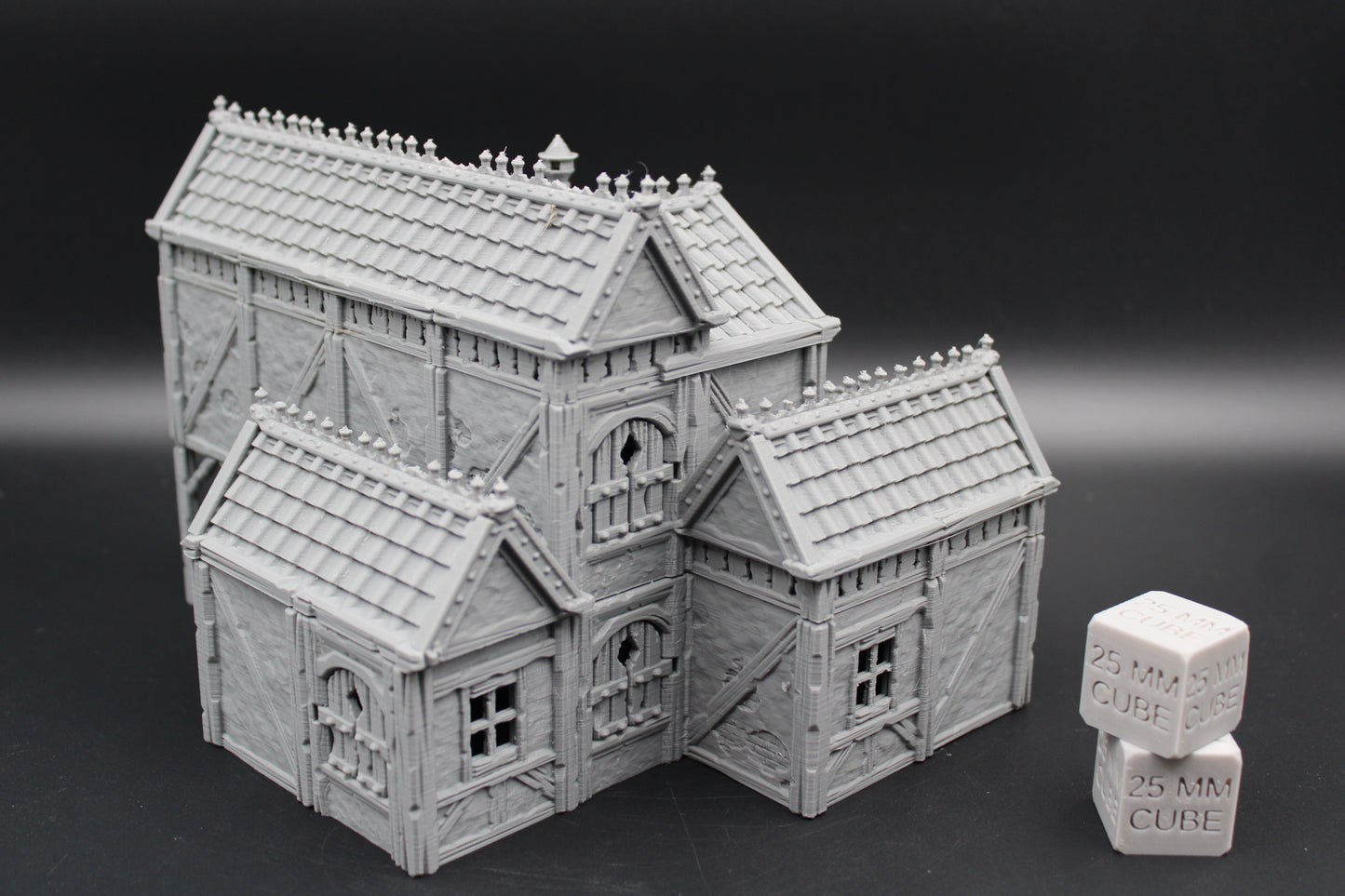 Tabletop Terrain Plaster Cob House 6of19 Town City Dnd RPG wargame skirmish 32mm