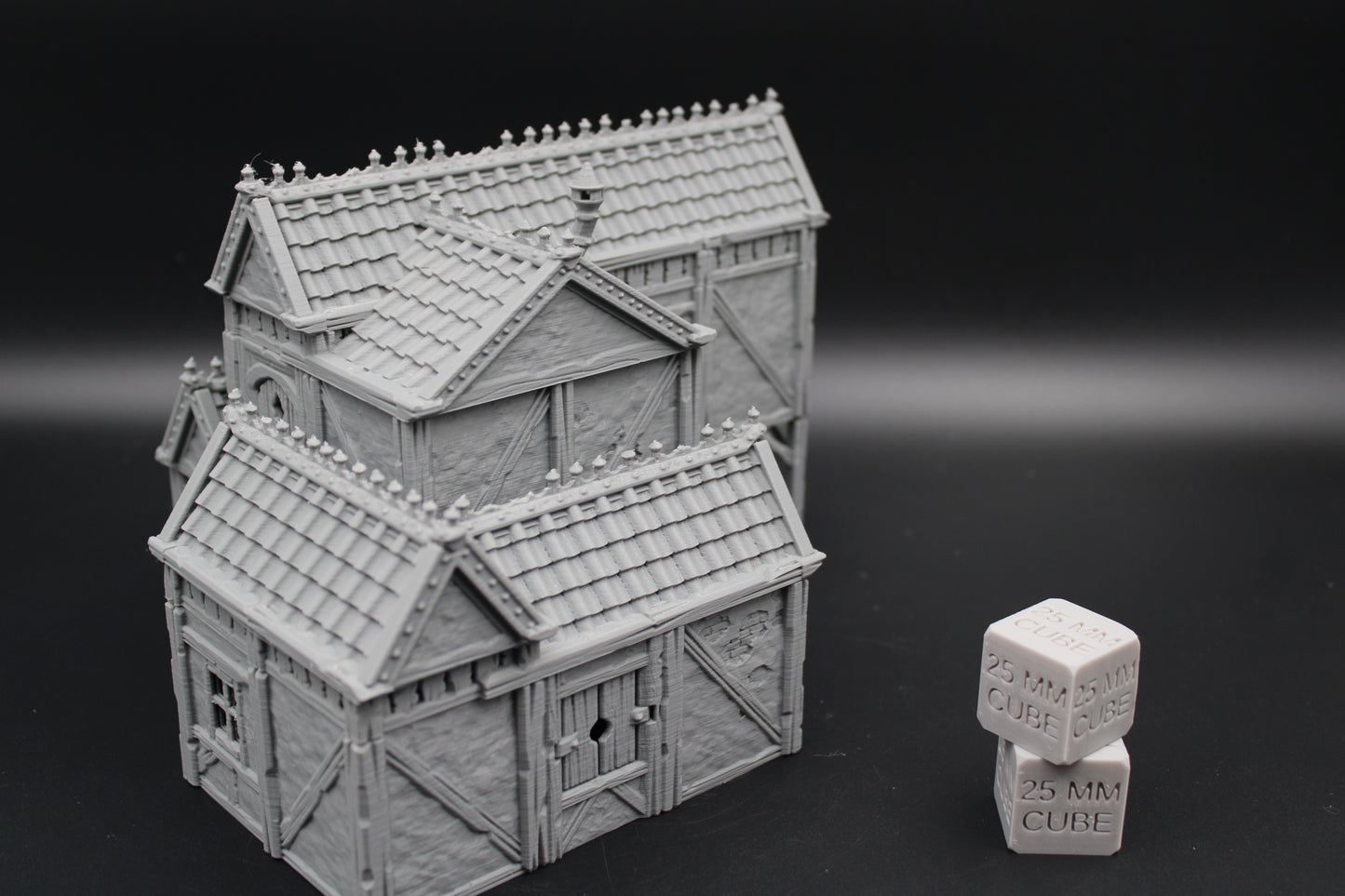 Tabletop Terrain Plaster Cob House 6of19 Town City Dnd RPG wargame skirmish 32mm