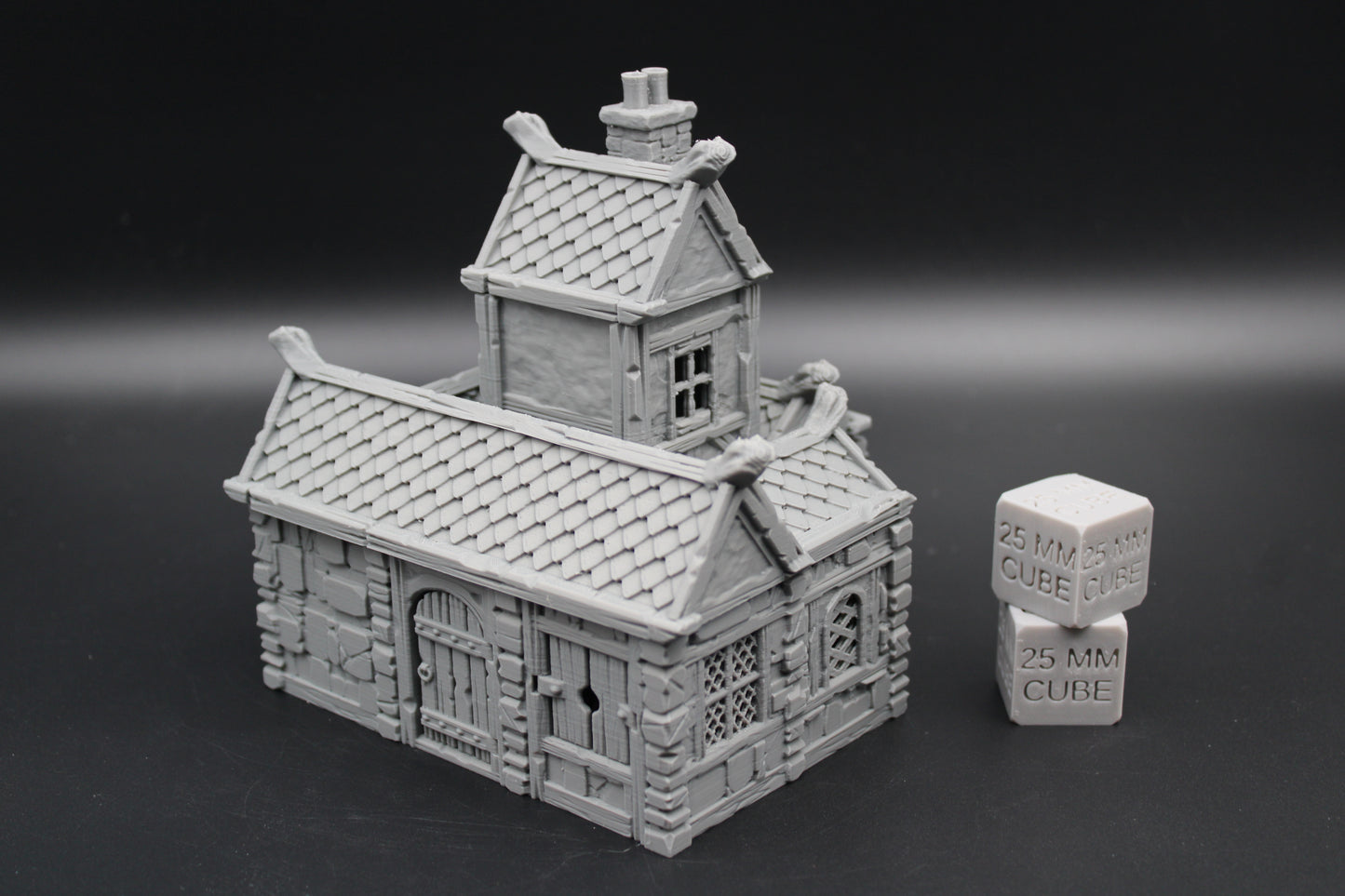 Tabletop Terrain Plaster Stone House 3of19 Town City Dnd RPG wargame skirmish 28mm