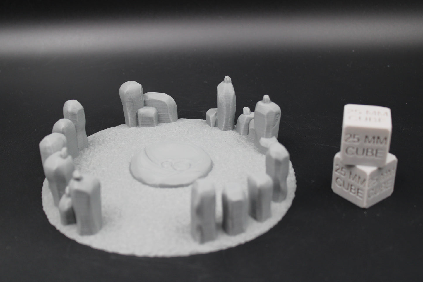 Short Henge Cairn Rock Stone Circle Sacred 28mm skirmish rpg wargame terrain tabletop