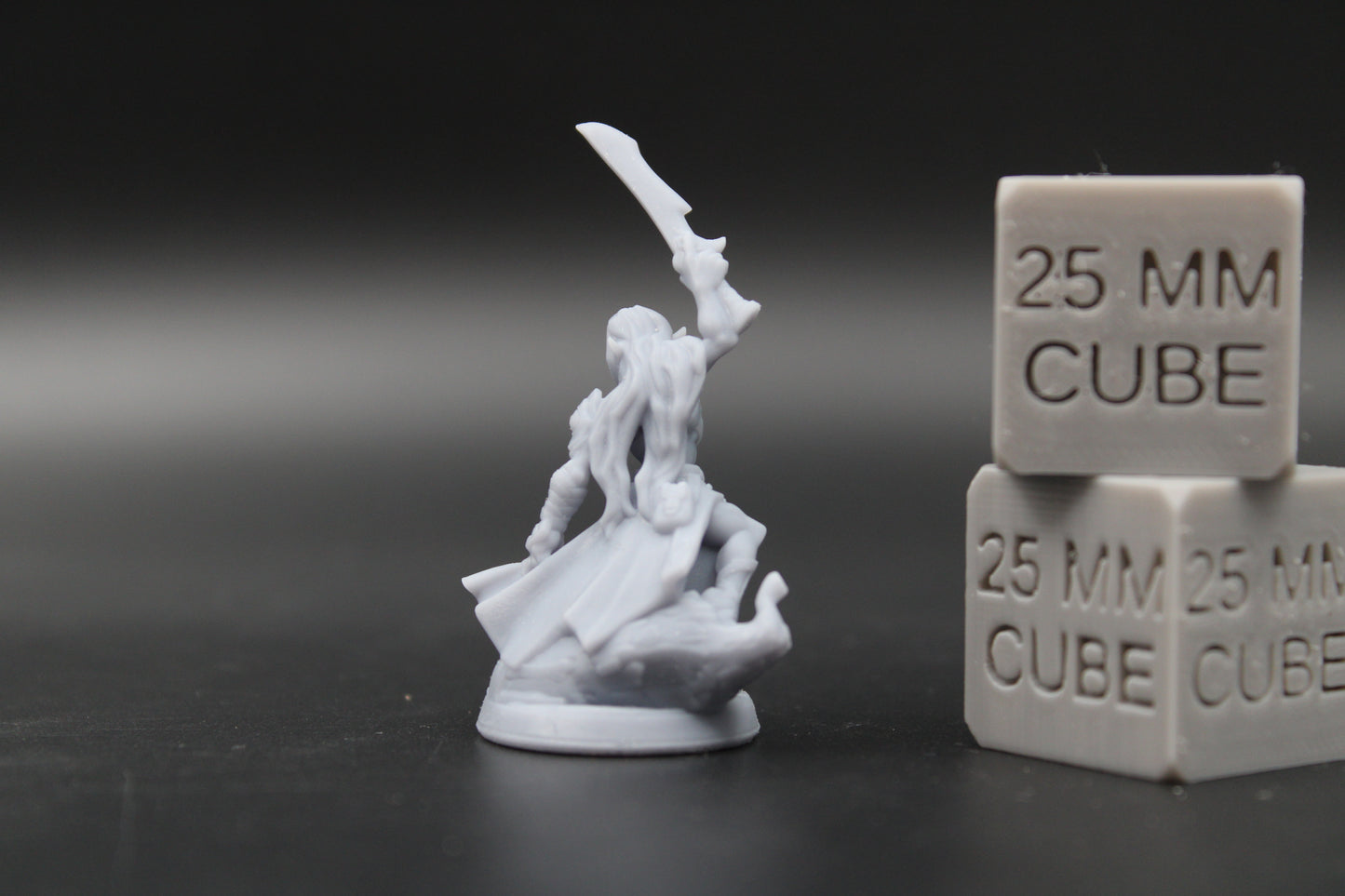 Wood Elf Warband Minion Warrior Fighter Grunt Sword 3of3 32mm Miniature Dnd Skirmish