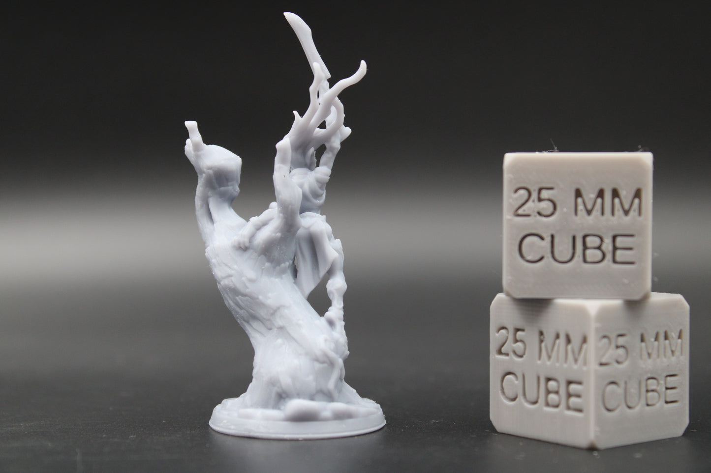 Wood Elf Warband Minion Warrior Fighter Grunt Sword Tree 1of3 32mm Miniature Dnd Skirmish