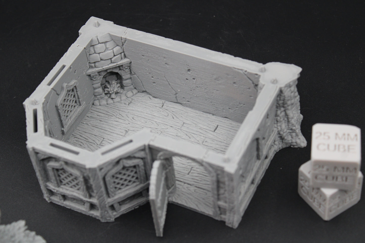 Tabletop Terrain Alchemist Druid Cottage House Dnd RPG wargame skirmish 28mm
