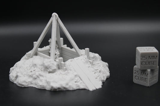 Tabletop Terrain Fantasy Mine Entrance Dnd RPG wargame skirmish 28mm