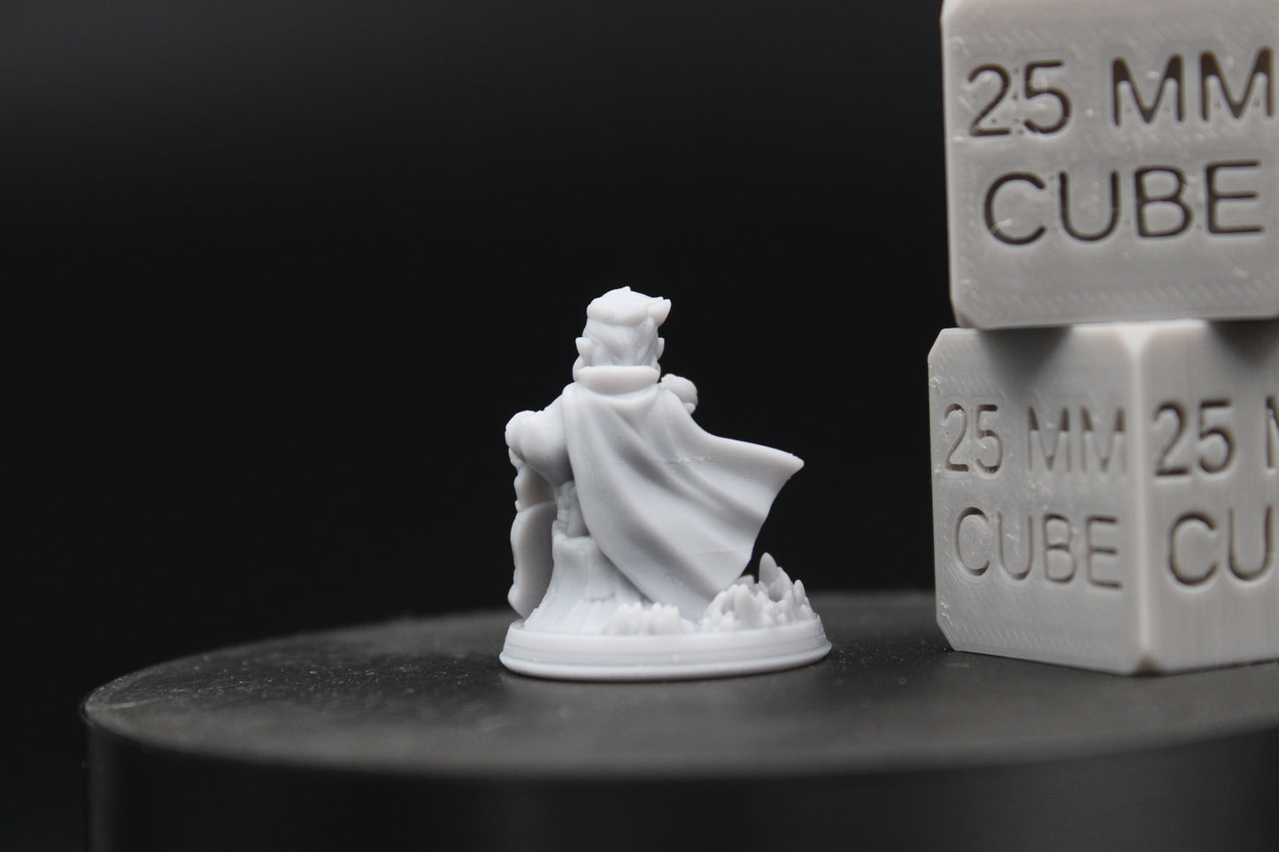 Halfling Adventurer Bard Lyre Harp 32mm Miniature Dnd Skirmish