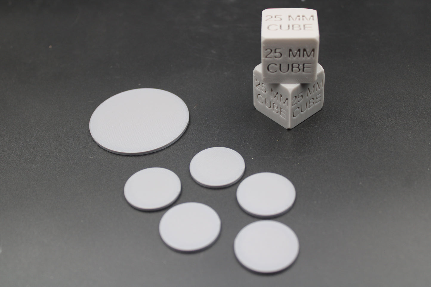 Miniature Flat Base 25mm 50mm Set Miniature Dnd RPG wargame skirmish