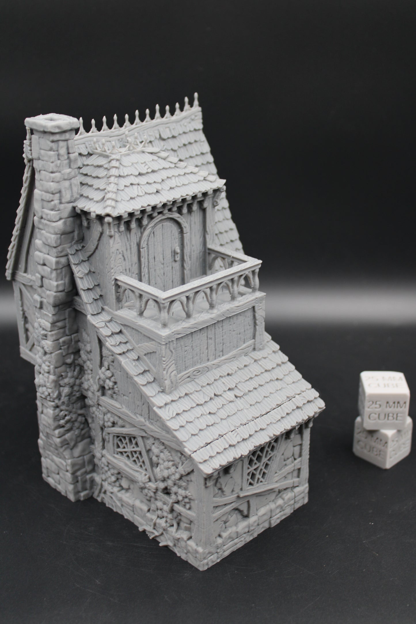 Tabletop Terrain Healers House Witch Wizard Hag Dnd RPG wargame skirmish 28mm