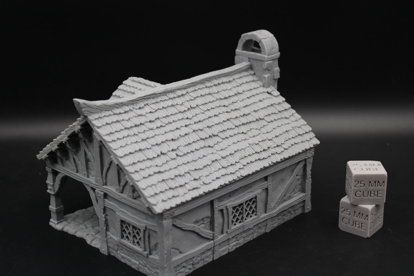 Tabletop Terrain Cottage House Dnd RPG wargame skirmish 28 32mm