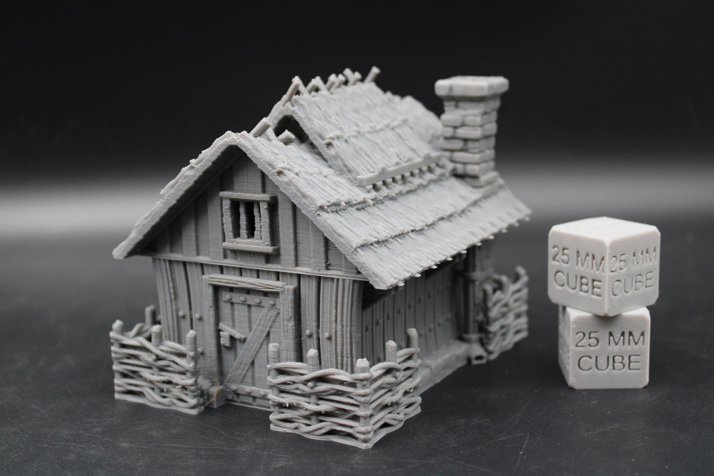 Tabletop Terrain Fantasy Garden Cottage House Dnd RPG wargame skirmish 28mm