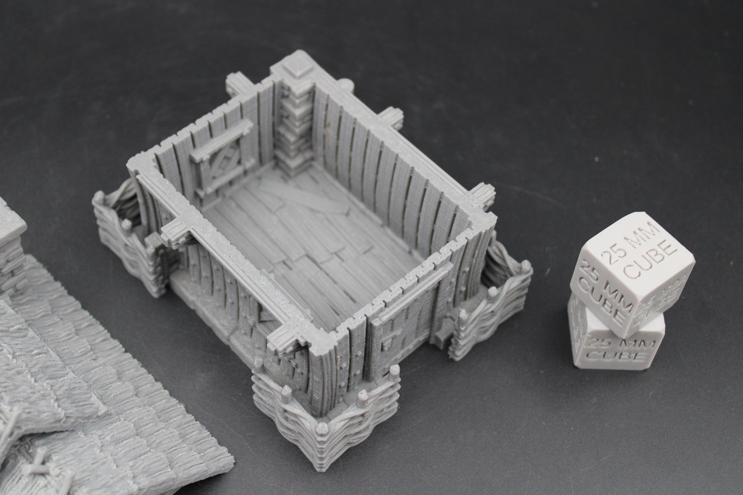Tabletop Terrain Fantasy Garden Cottage House Dnd RPG wargame skirmish 28mm