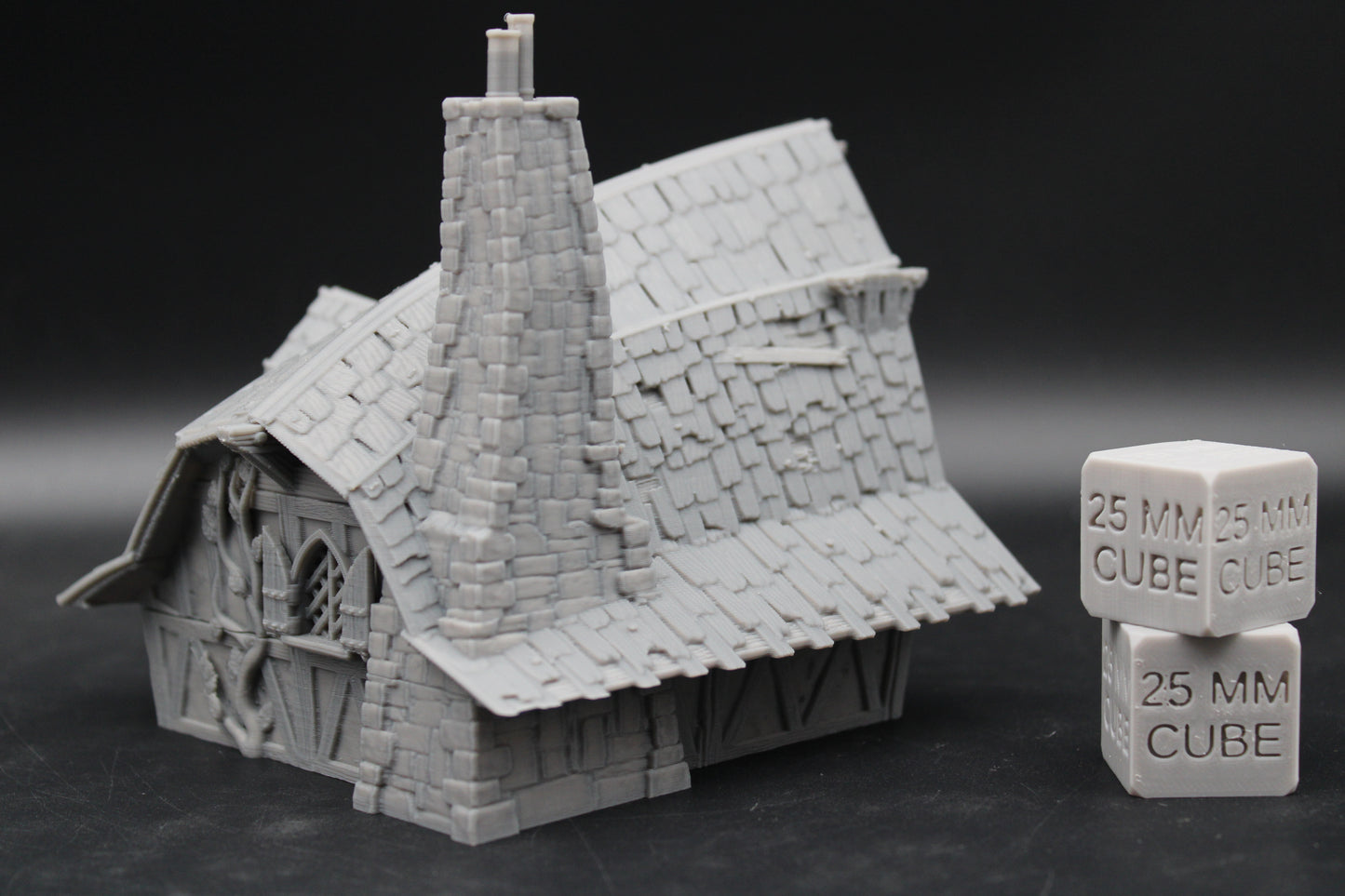 Tabletop Terrain Fantasy Shipwright Tool Shed Dnd RPG wargame skirmish 28mm