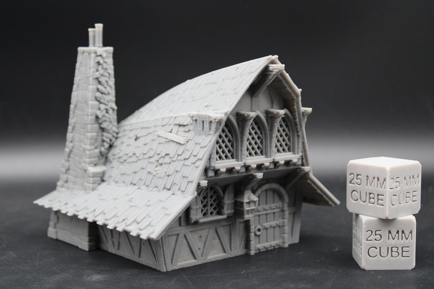 Tabletop Terrain Fantasy Shipwright Tool Shed Dnd RPG wargame skirmish 28mm