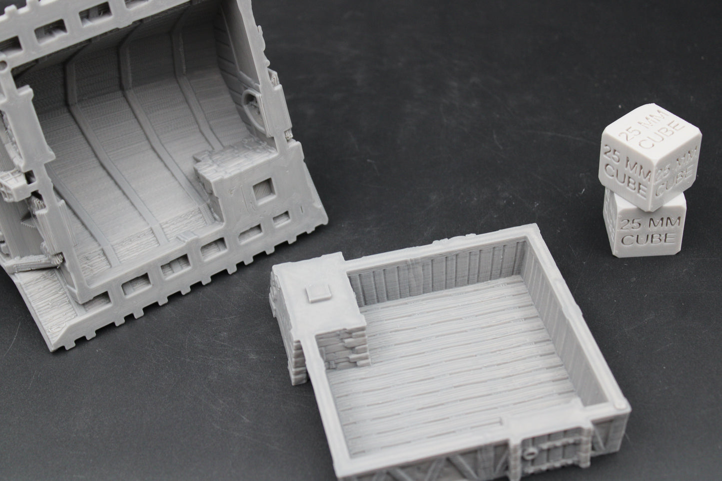 Tabletop Terrain Fantasy Shipwright Tool Shed Dnd RPG wargame skirmish 28mm