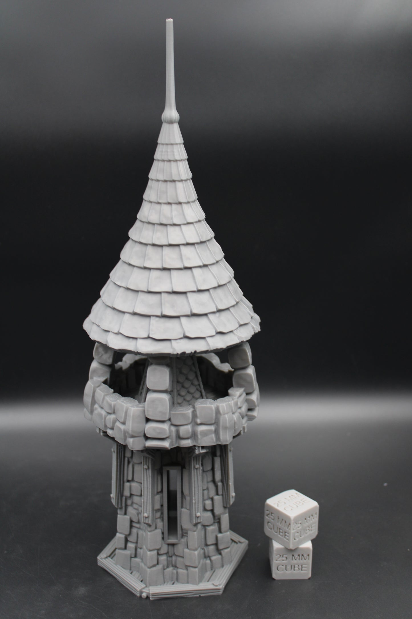 Tabletop Terrain Fantasy Signal Tower Dnd RPG wargame skirmish 28mm