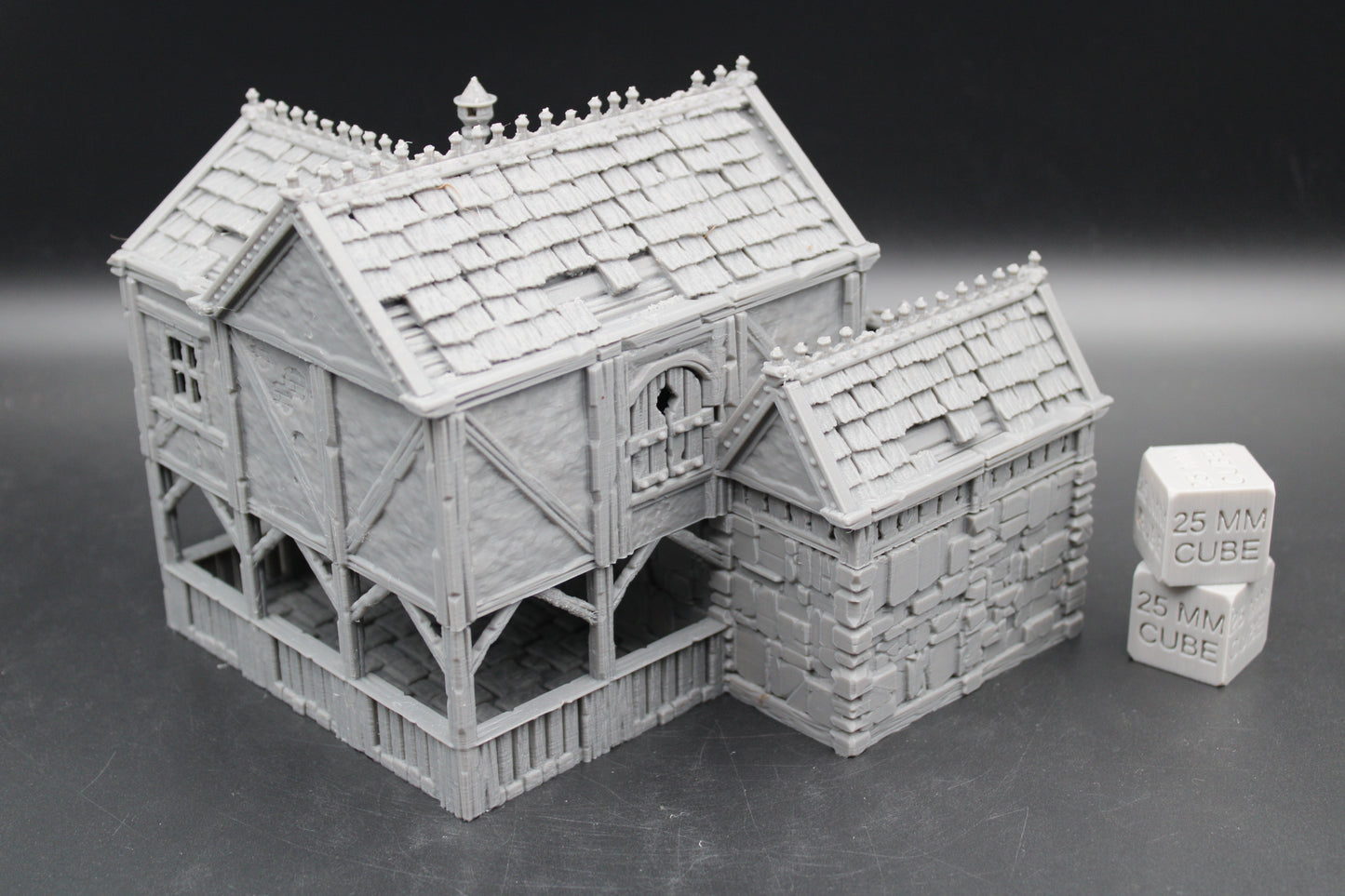 Tabletop Terrain Stone House 7of19 Town City Dnd RPG wargame skirmish 28-32mm