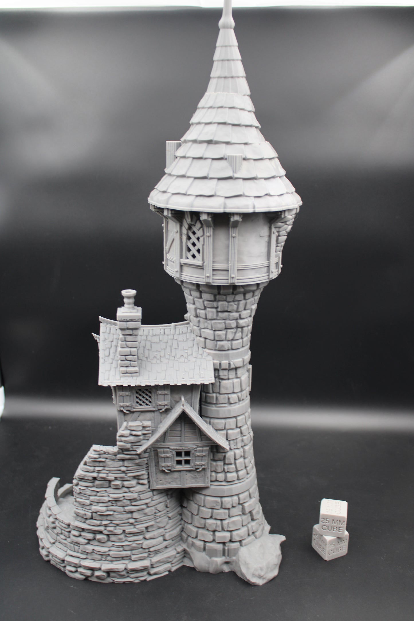 Tabletop Terrain Fantasy Mad Architect Wizard Spellcaster Tower Dnd RPG wargame skirmish 28mm