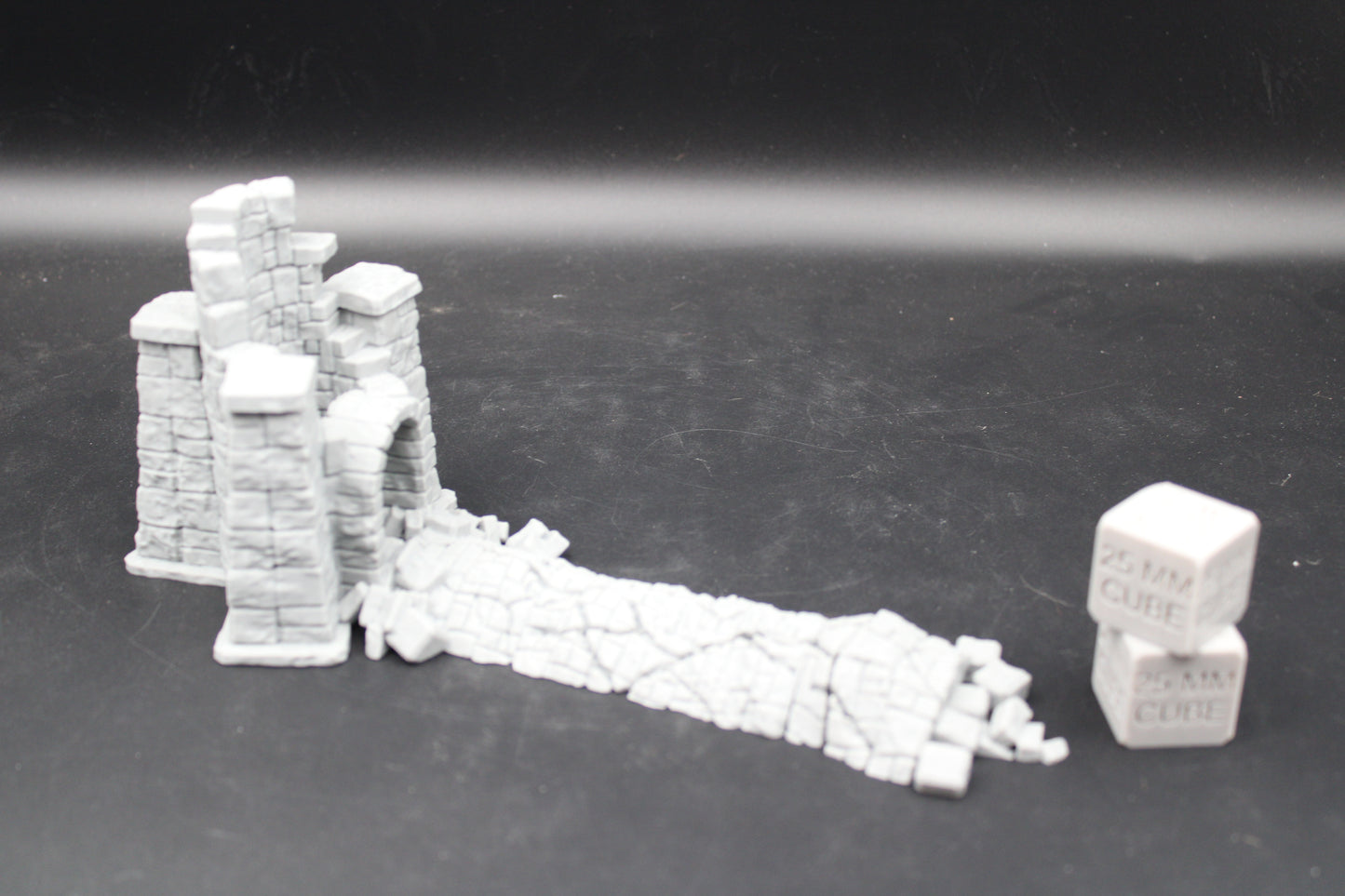 Scout Lookout Signal Tower Ruins 28mm skirmish rpg wargame terrain tabletop