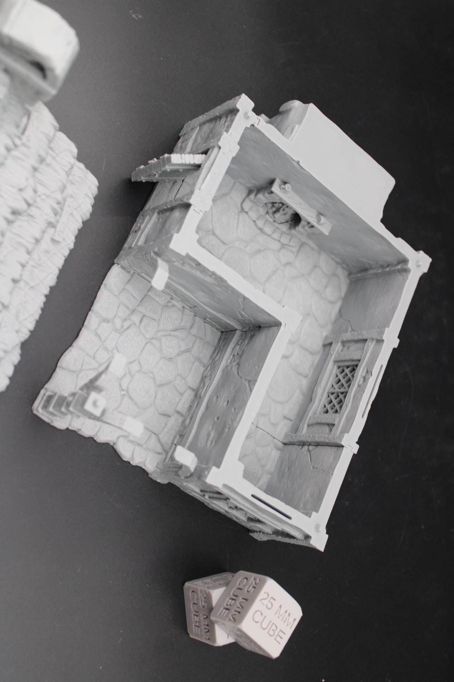 Tabletop Terrain Cottage Thatch Roof House Dnd RPG wargame skirmish 28mm