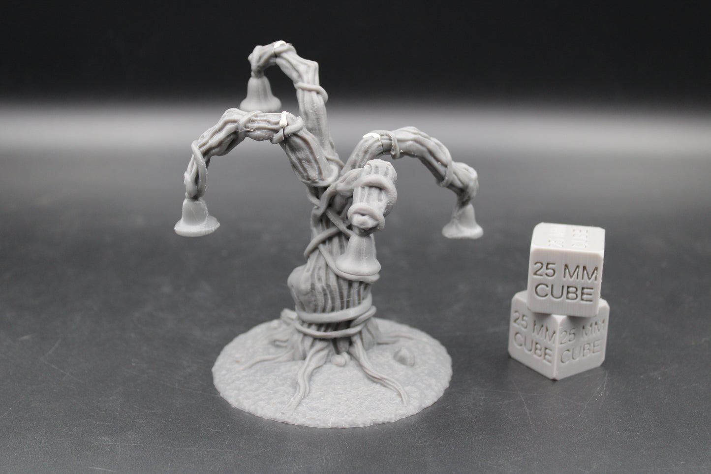 Tabletop Terrain Sacred Cursed Bell Tree Dnd RPG Wargame Skirmish 28-32mm