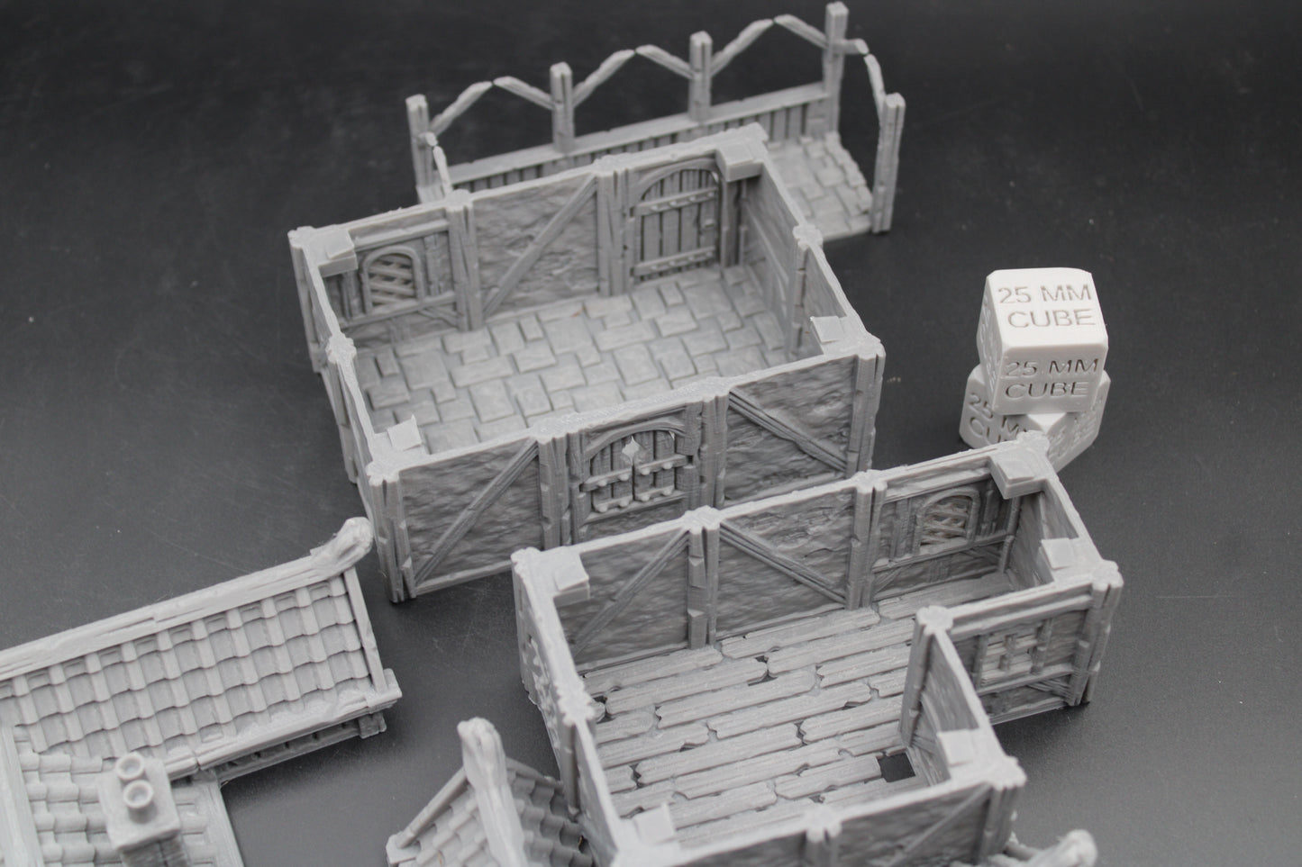 Tabletop Terrain Plaster Cob House 9of19 Town City Dnd RPG wargame skirmish 28-32mm