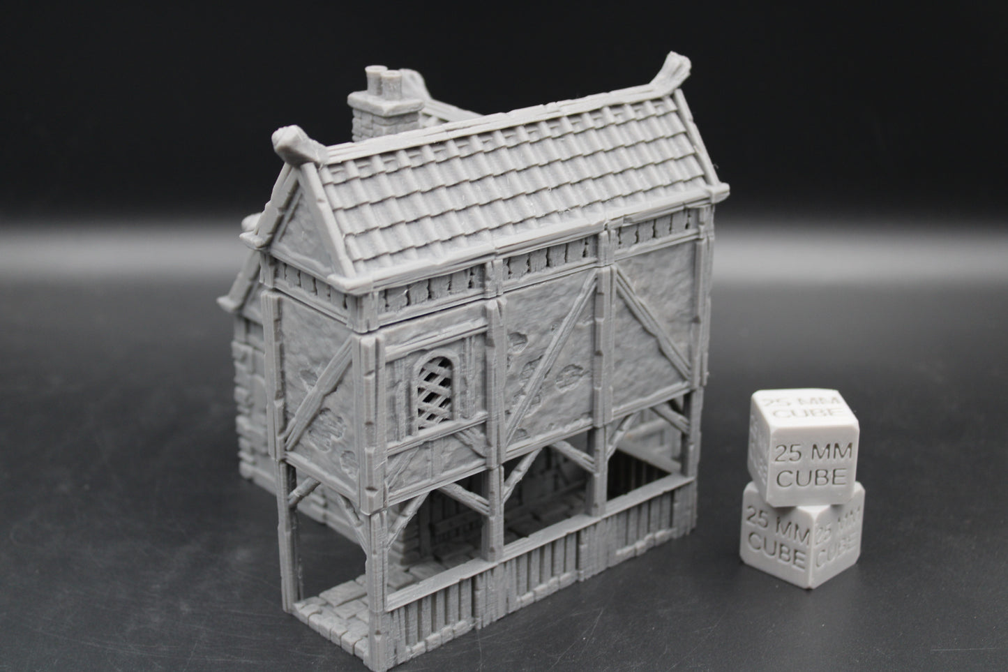Tabletop Terrain Stone House 9of19 Town City Dnd RPG wargame skirmish 28-32mm