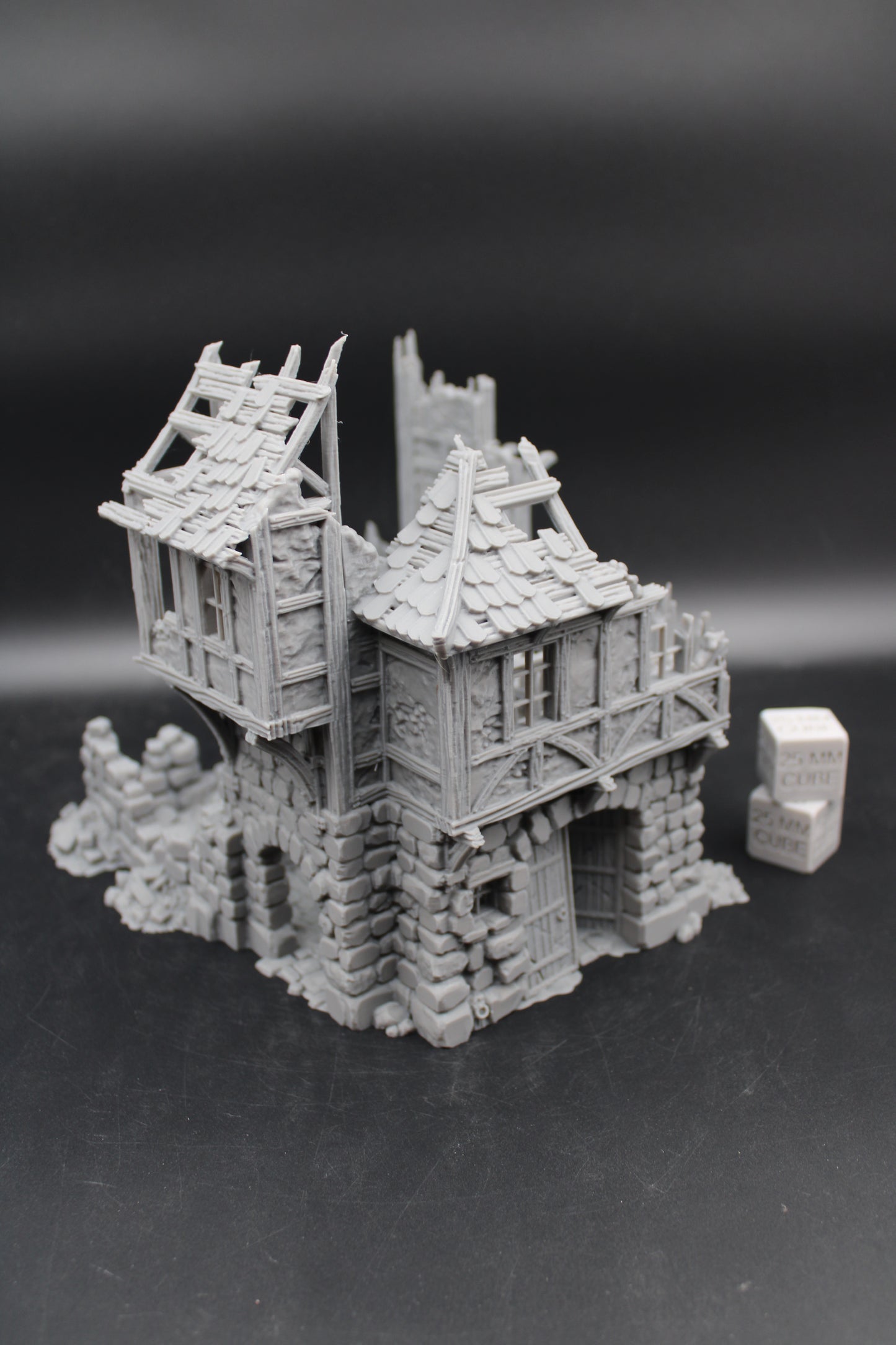 Tabletop Terrain Fantasy Inn Tavern Warehouse Brewery Ruin Dnd RPG Wargame Skirmish