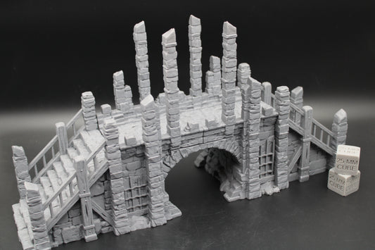 Tabletop Terrain Fantasy Rock Spire Bridge Overpass Dnd RPG Wargame Skirmish 32mm+