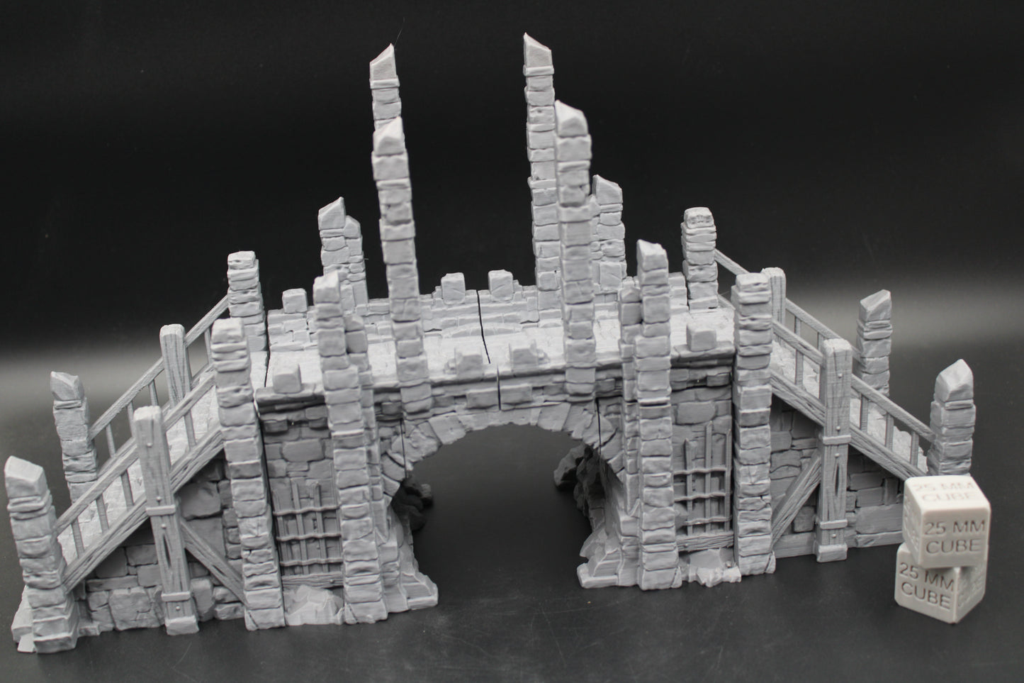 Tabletop Terrain Fantasy Rock Spire Bridge Overpass Dnd RPG Wargame Skirmish 32mm+