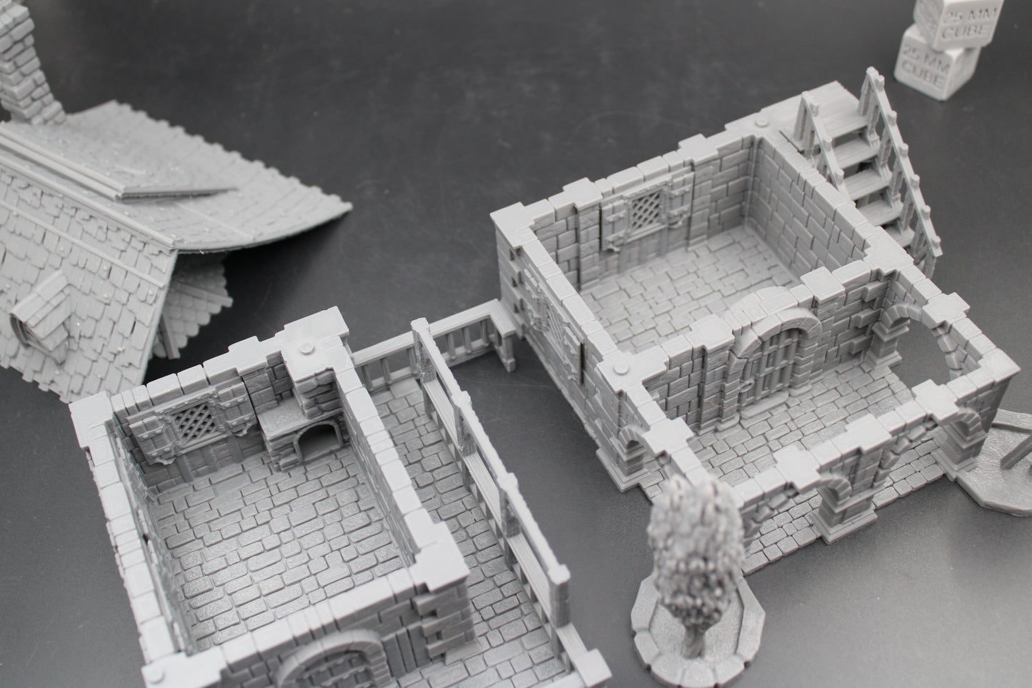 Tabletop Terrain Medieval Fantasy Berry Manor House Dnd RPG Wargame Skirmish 28mm