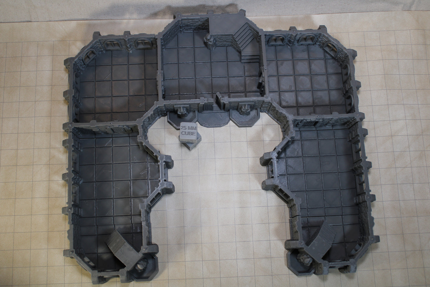 Tabletop Terrain Epic Seaside Arcane University Library Dnd Rpg Wargame Skirmish 28-32mm