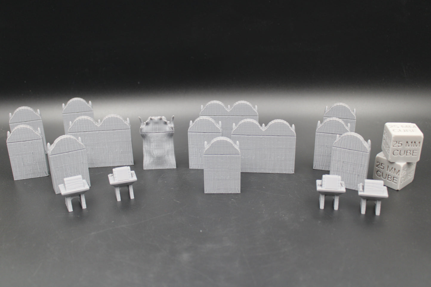 Tabletop Terrain Bookcase Set Arcane University Library Mimic Dnd Rpg Wargame Skirmish 28-32mm