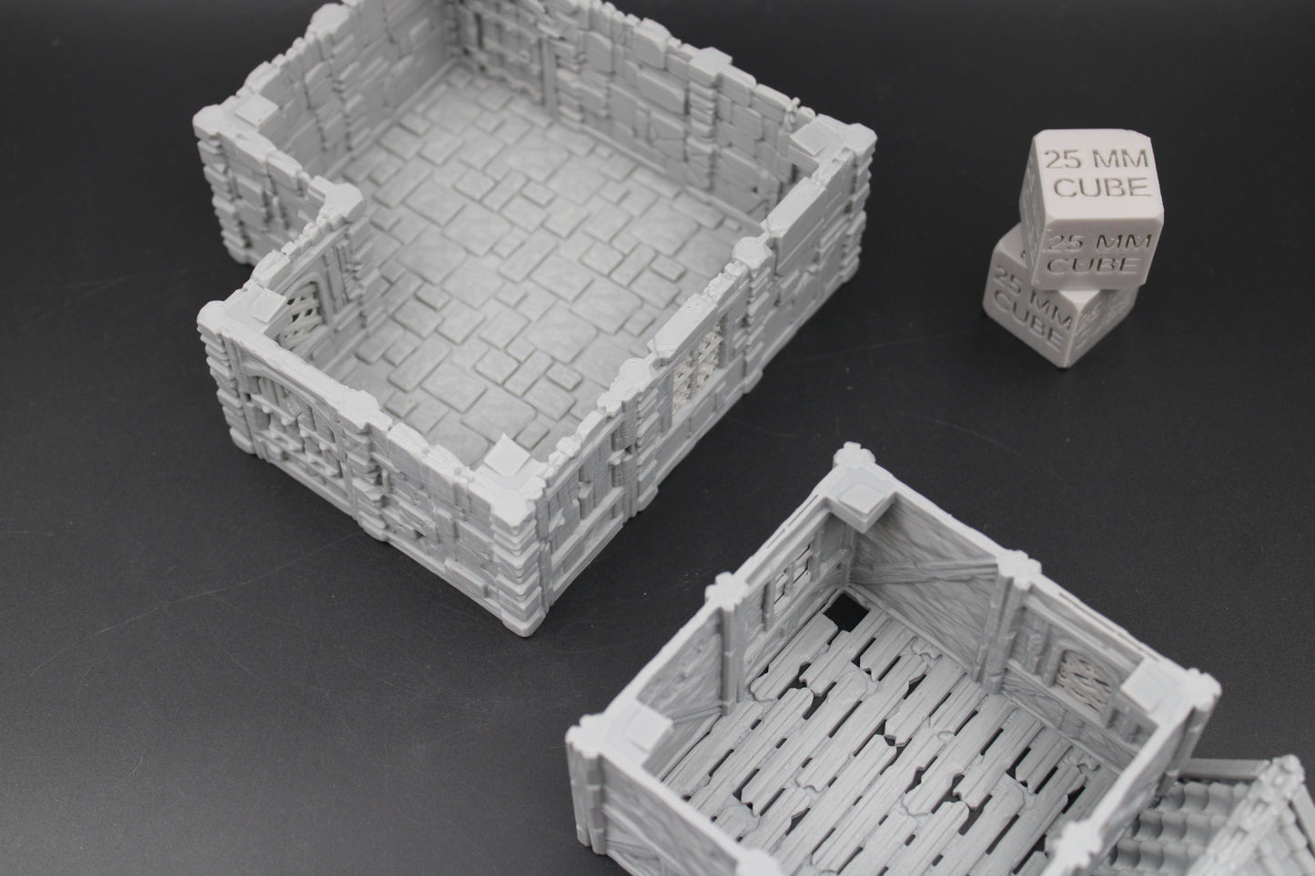 Tabletop Terrain Stone House 12of19 Town City Dnd RPG wargame skirmish 28-32mm