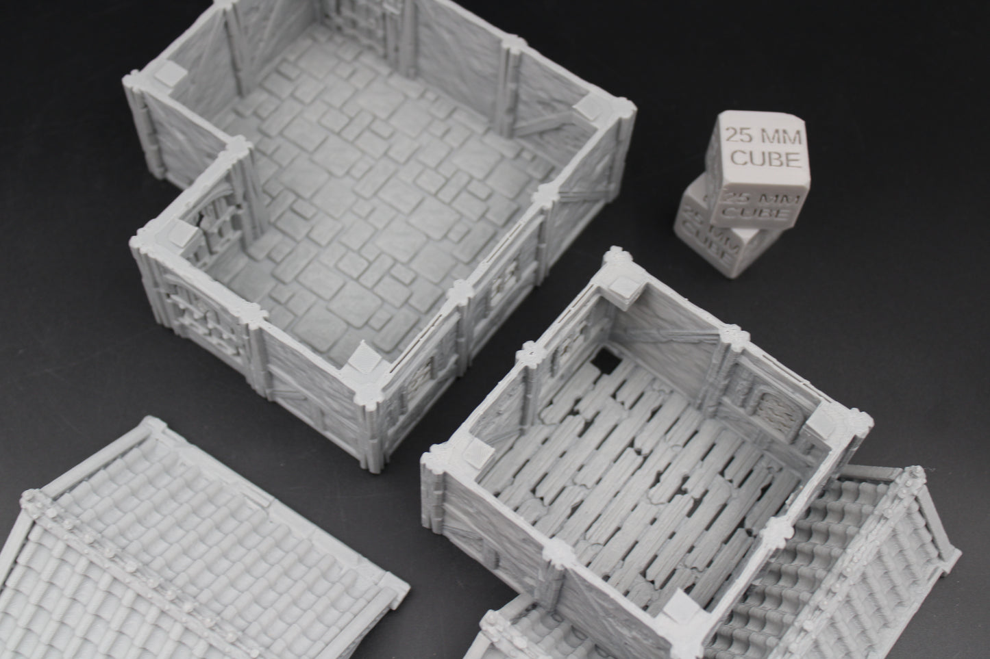 Tabletop Terrain Plaster Cob House 12of19 Town City Dnd RPG wargame skirmish 28-32mm