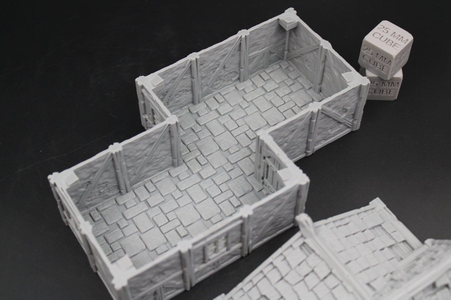 Tabletop Terrain Plaster Cob House 14of19 Town City Dnd RPG wargame skirmish 28-32mm