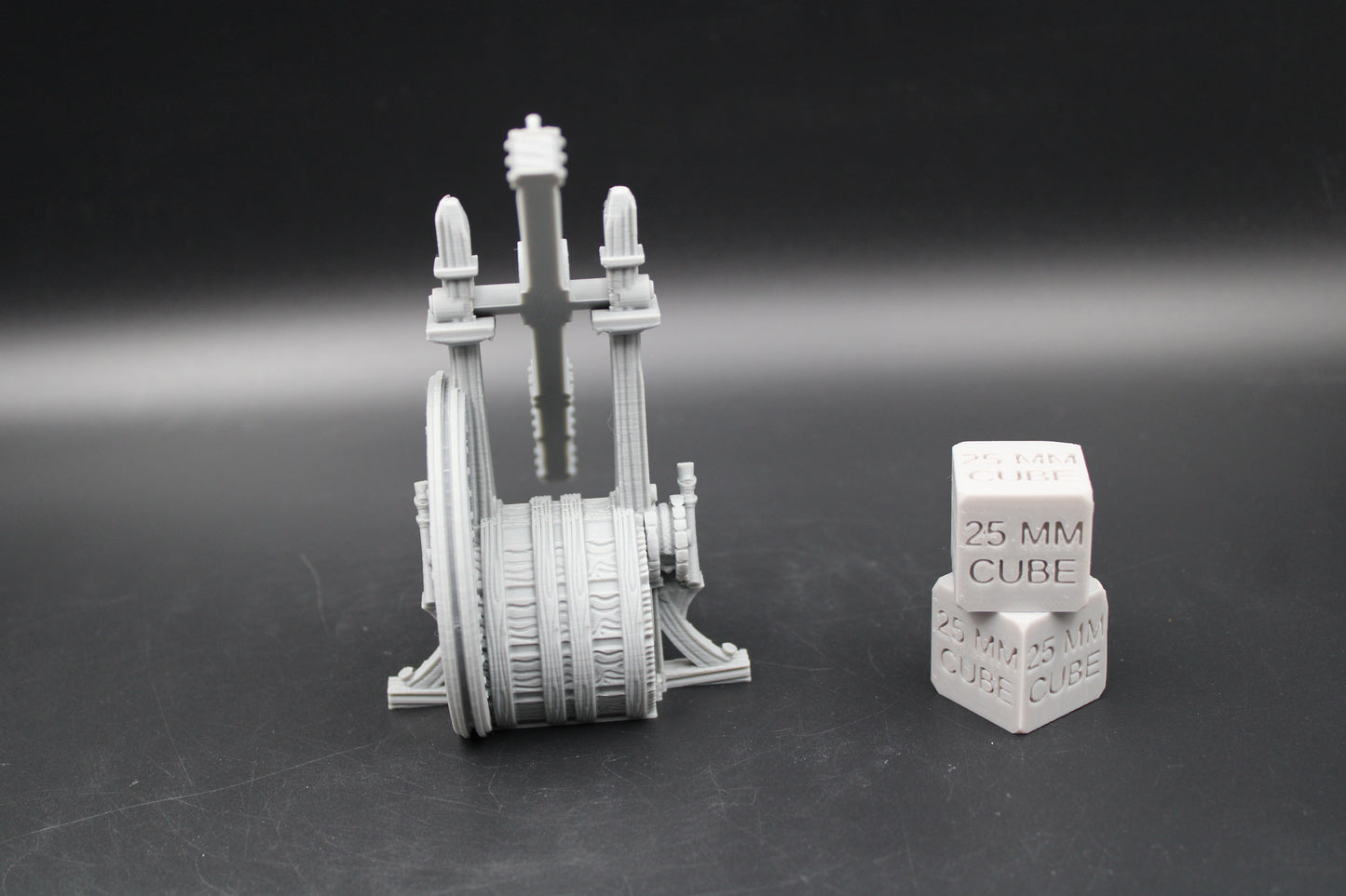 Tabletop Terrain Dock Warehouse Crane Wargame Skirmish 28mm