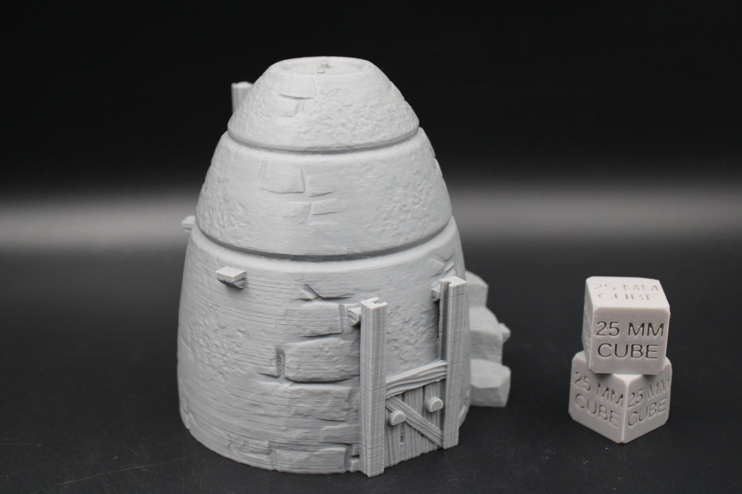Tabletop Terrain Grain Storage Granary Wargame Skirmish 28mm