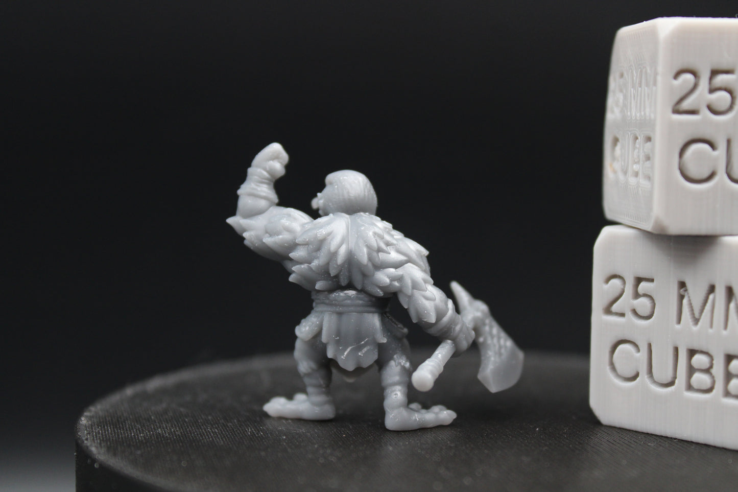 Mallard Duck Barbarian Axe 28-32mm Miniature Dnd Skirmish